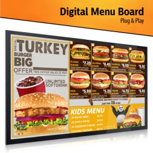 Plug & Play Digital Menu